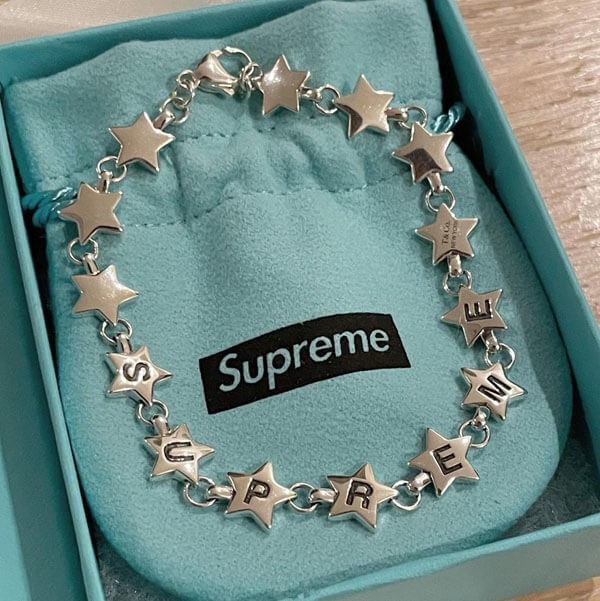 【希少】シュプリーム ティファニー スーパーコピー ティファニー スターブレスレット Star Bracelet