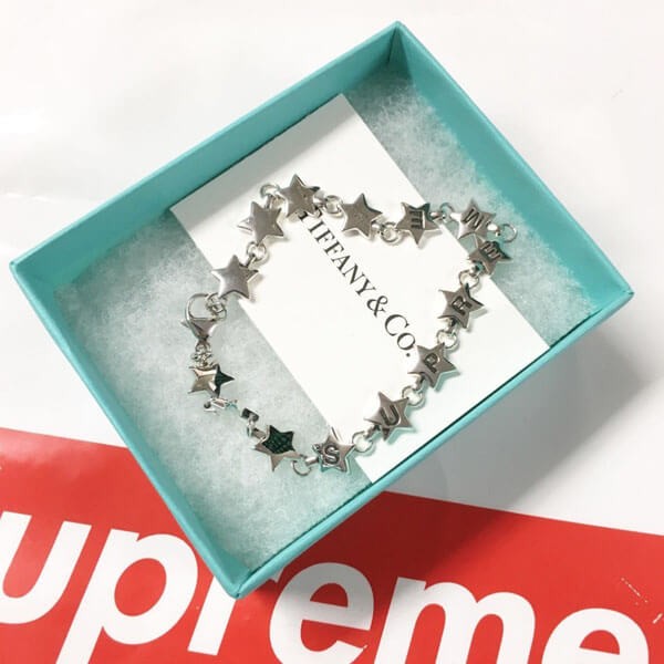 【希少】シュプリーム ティファニー スーパーコピー ティファニー スターブレスレット Star Bracelet