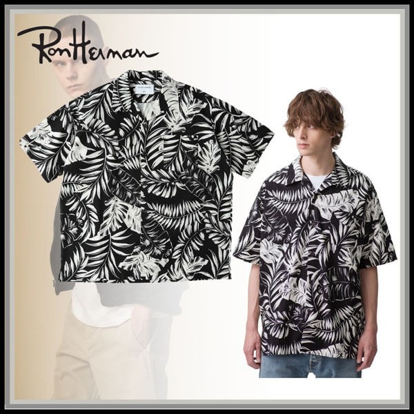 ロンハーマン 偽物 Devon Howard for RHC Open Collar Aloha シャツ