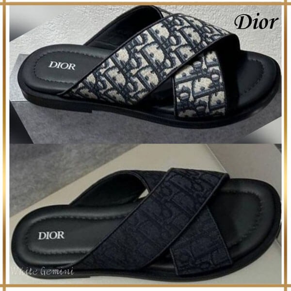 ディオール スーパーコピー Alias サンダル クロスストラップ Dior Oblique 3SA126ZSA