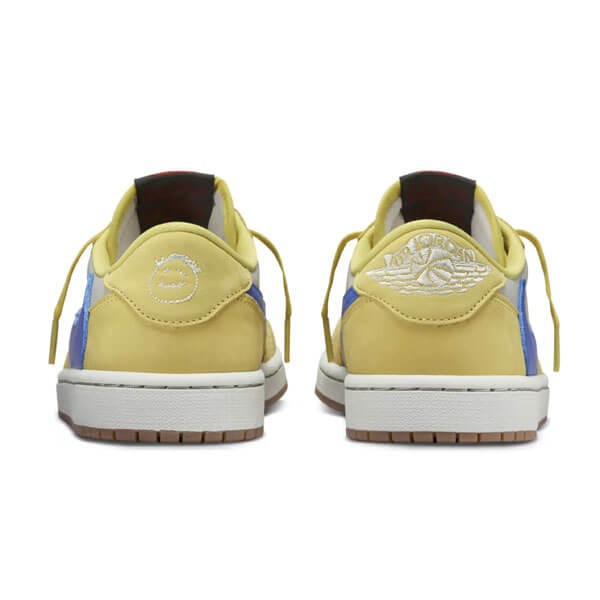 ナイキ トラビススコット スーパーコピー ウィメンズ エア ジョーダン1 偽物 Canary Yellow DZ4137-700
