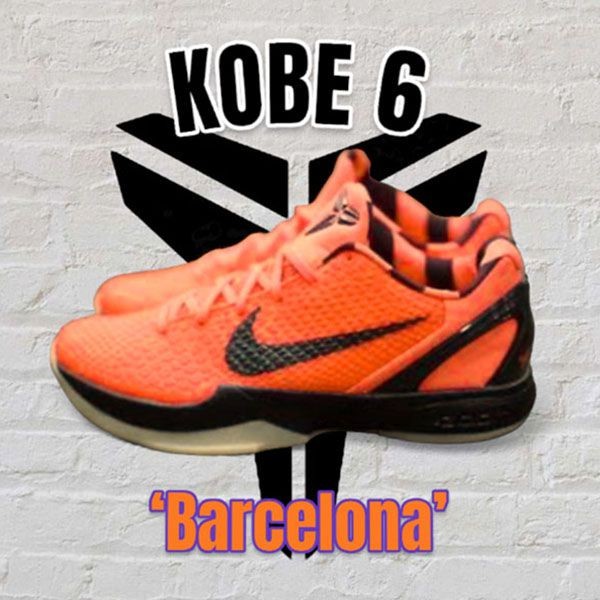 ナイキ Zoom Kobe 6  スーパーコピー Barcelona Away 429659-800