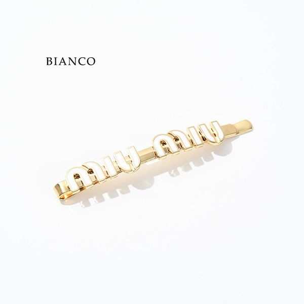 ミュウミュウ エナメルロゴヘアクリップ N級品5IF146 2F6T