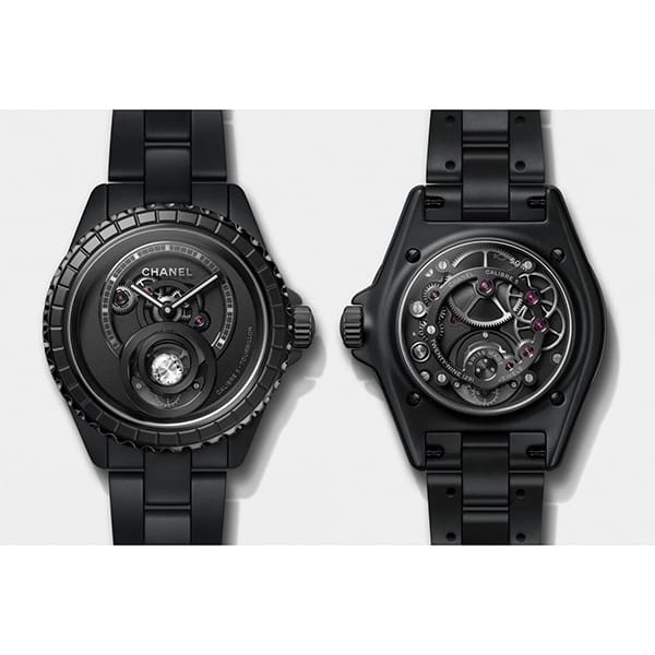 シャネル J12 時計 コピー ダイヤモンド 38MM トゥールビヨン キャリバー5 2色