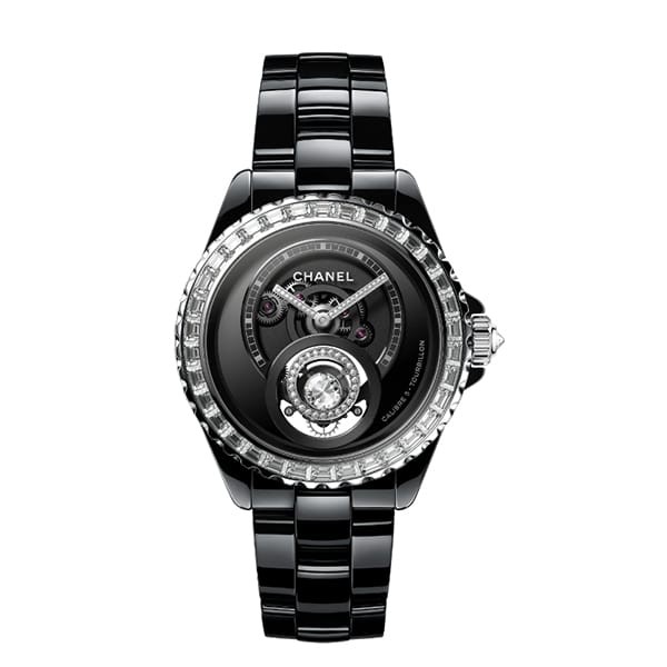 シャネル J12 時計 コピー ダイヤモンド 38MM トゥールビヨン キャリバー5 2色