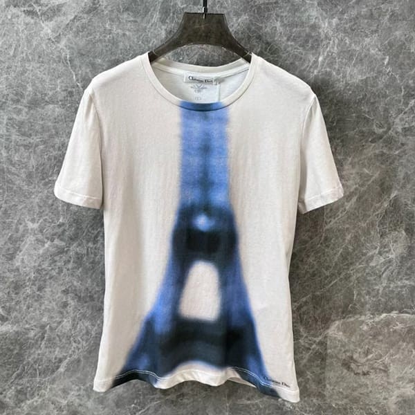 ディオール Tシャツ エッフェル塔 コピー 2色 353T09A4515_X5815