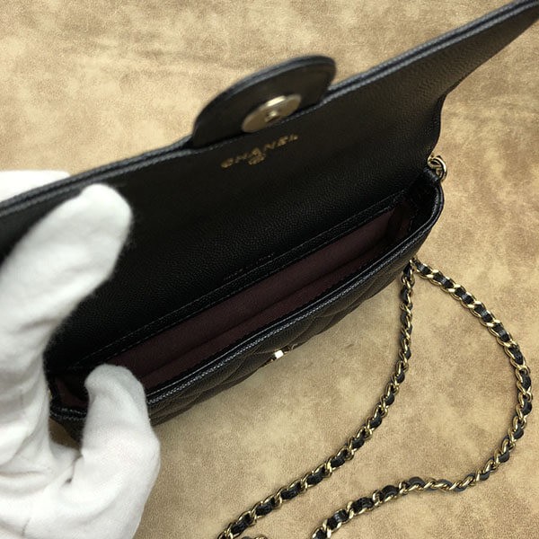 素敵新作♪ シャネル スーパーコピー スマホケース付チェーンウォレット ショルダーバッグ MATELASSE AP2096 B10583