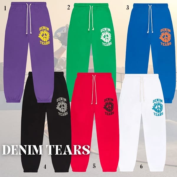 Denim Tears 偽物 オールシーズン スウェットパンツ 6色 dt00010