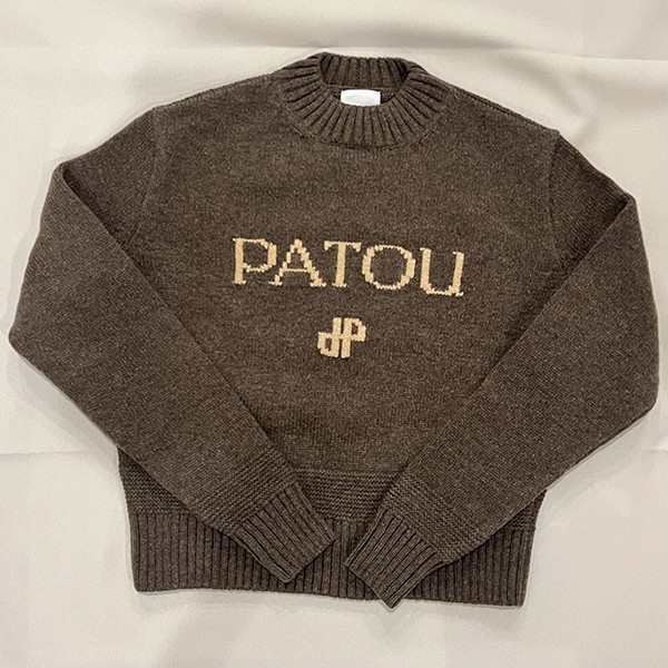 PATOU 偽物 ウール&カシミア ロゴセーター 2色 pa00001