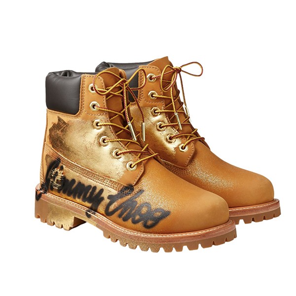 ジミーチュウ Timberland コピー グラフィティ ヌバックアンクルブーツ tmi0005