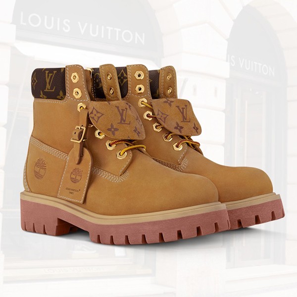 ルイヴィトン LV x Timberland コピー アンクルブーツ モノグラム 2色 1AD74Z