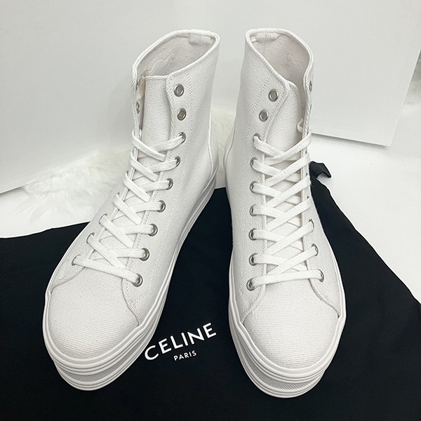 SALE!! 数量限定セリーヌ トリオンフ 厚底ハイカットシューズ コピー sl995844