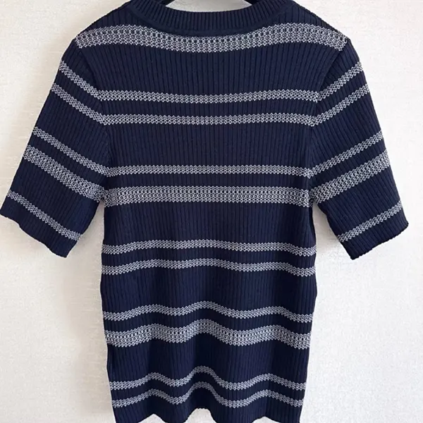 シャネル 25SS ボーダーニットトップス 激安 P75694