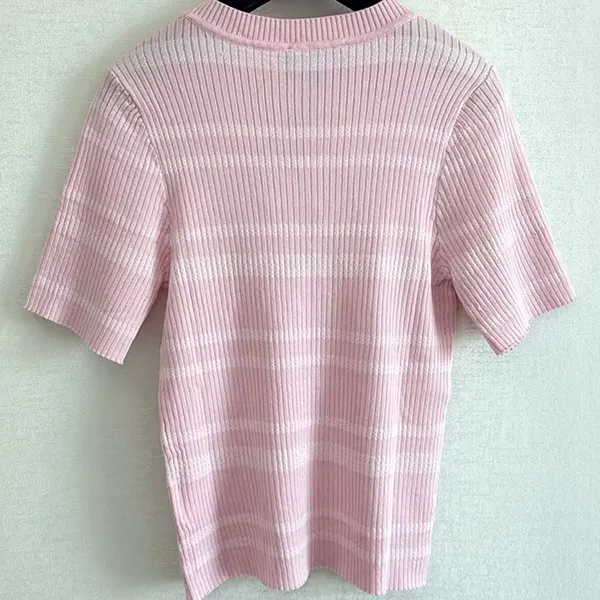 シャネル 25SS ボーダーニットトップス 激安 P75694