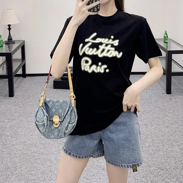 新作希少☆ルイヴィトン グローシグネチャー Tシャツ コピー 1AHK90