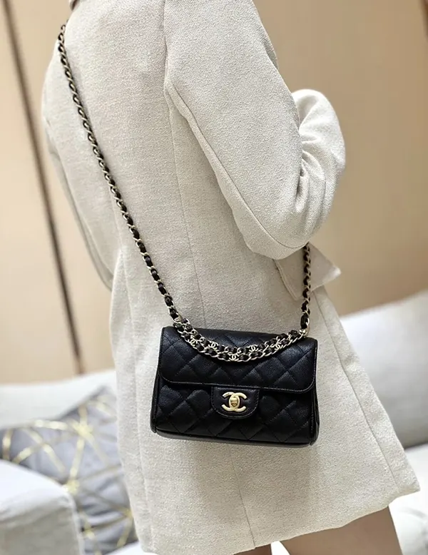 シャネル 25P ミニ フラップ バッグ AS5239