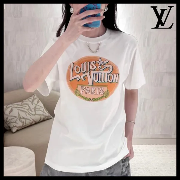 ルイヴィトン コピー トラベルパッチ シグネチャー Tシャツ 1AHISY