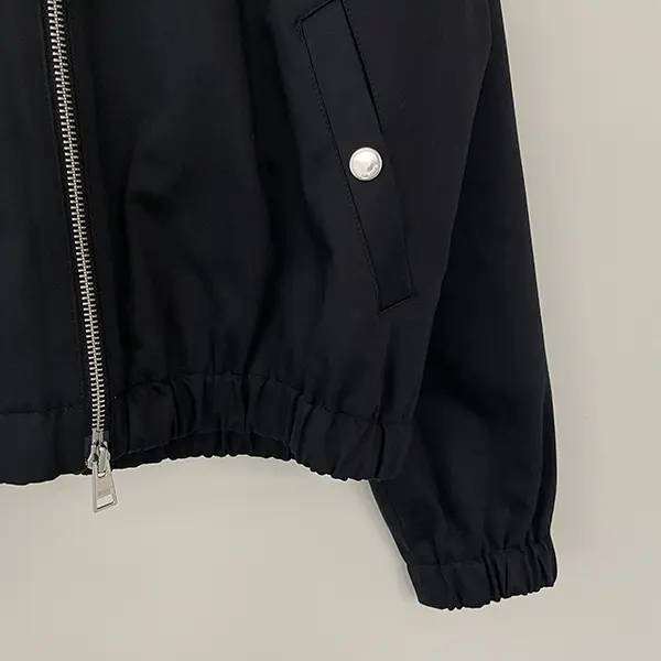 アミ パリス ハートロゴ ジップジャケット N級品 Black HJK014CO0009001