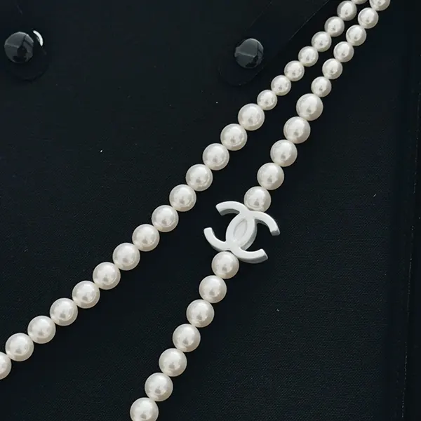 シャネル ロングパールネックレス ABF109