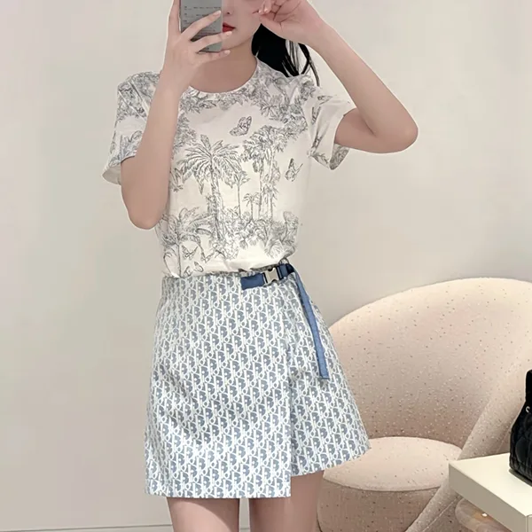 【爽やか♪新作】ディオール★iviera Tシャツ 激安 543T09A4244