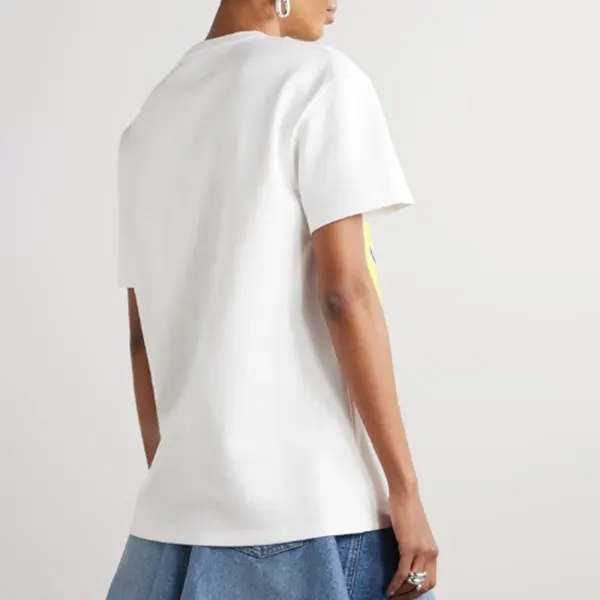 ロエベ リラックスフィット Tシャツ コピー コットンブレンド S540Y22X68-9990