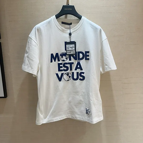 ルイヴィトン グラフィック コットンTシャツ 1AHCW5