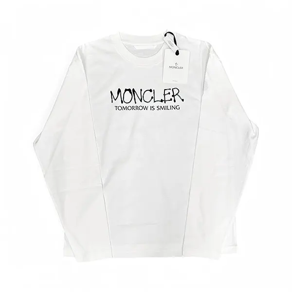 大人気定番☆モンクレール グラフィティ ロゴ ロングスリーブ Tシャツ コピー ロンT K1091 8D00005 89AJS