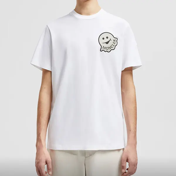 モンクレール Cartoon ロゴ Tシャツ 偽物 K10918C0001889AJS23G