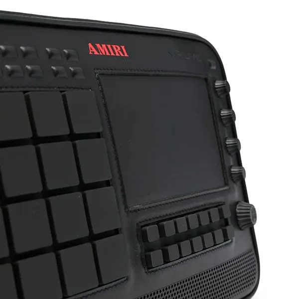 アミリ 贋物 ドラムマシンレザークロスボディバッグ 2色 ami012120