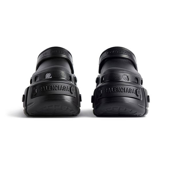 バレンシアガ クロックス 偽物【25SS】バレンシアガ Hard Crocs サンダル 厚底 ロゴ