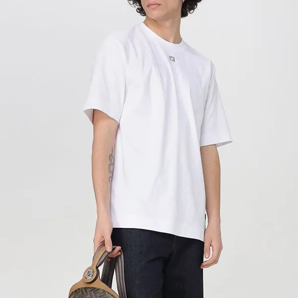 限定希少☆フェンディ FFロゴ コットン Tシャツ スーパーコピー FY0936ARYYF0QA0