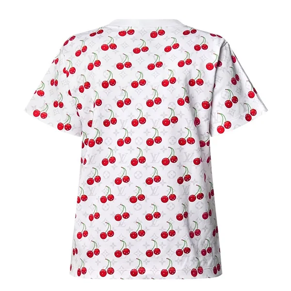 【コラボ限定の魅力♪2色】ルイヴィトン ロゴTシャツ 偽物 FTTS33WHC