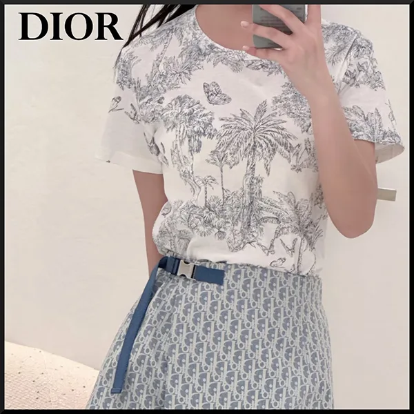 【爽やか♪新作】ディオール★iviera Tシャツ 激安 543T09A4244