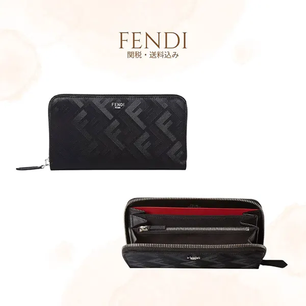 フェンディ シャドー ジップアラウンド財布 偽物 7M0210AJF4F19KP