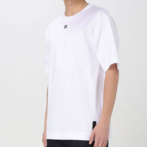 限定希少☆フェンディ FFロゴ コットン Tシャツ スーパーコピー FY0936ARYYF0QA0