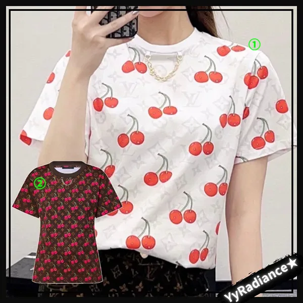 【コラボ限定の魅力♪2色】ルイヴィトン ロゴTシャツ 偽物 FTTS33WHC