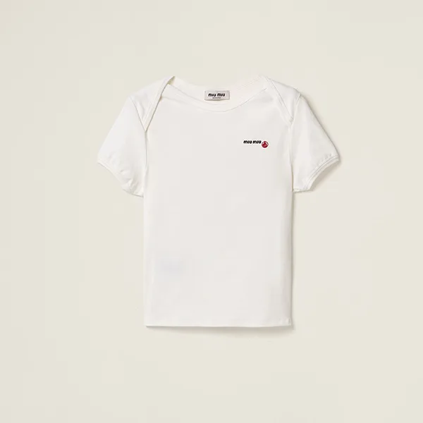 超人気【ミュウミュウ】Petit Bateau ミュウミュウ スリムTシャツ 偽物 MJN563