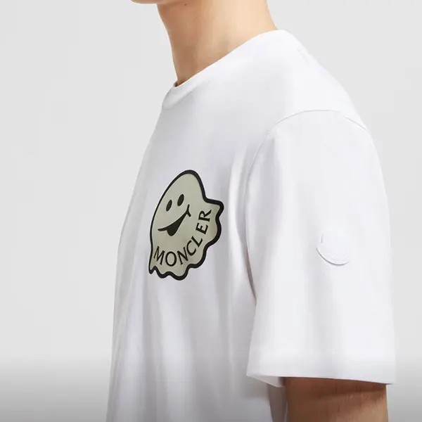 モンクレール Cartoon ロゴ Tシャツ 偽物 K10918C0001889AJS23G