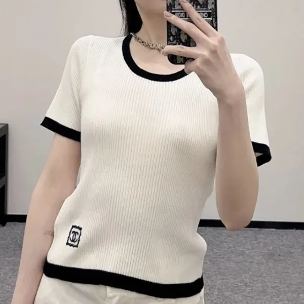 稀少★シャネル トップス Tシャツ CCロゴ P79495 K11480 NAEEL
