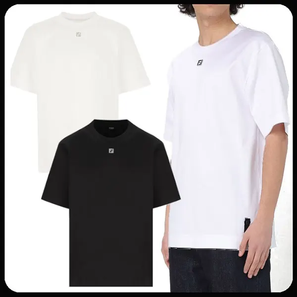 限定希少☆フェンディ FFロゴ コットン Tシャツ スーパーコピー FY0936ARYYF0QA0
