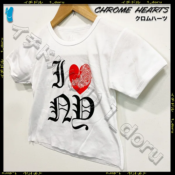 +クロムハーツ+ I LOVE NEW YORK レディース Tシャツ 偽物 ch255151