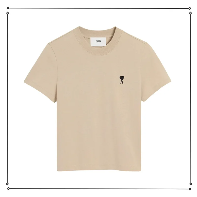 アミ パリス コットンTシャツ パロディ ami0605