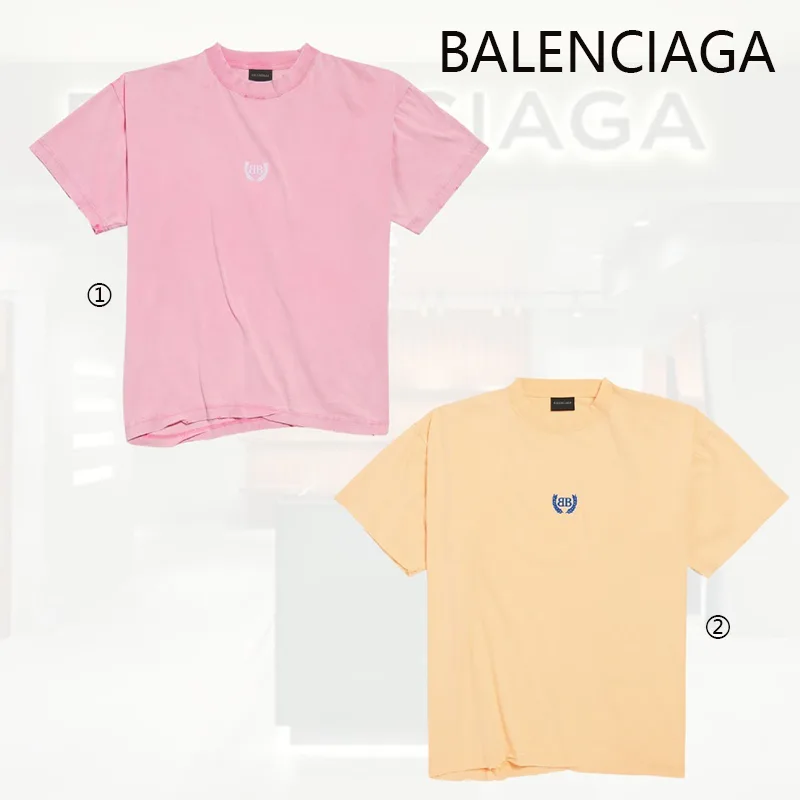 バレンシアガ n級品 Laurel Classic Boxy Tシャツ ドライジャージー 2色 bl0605