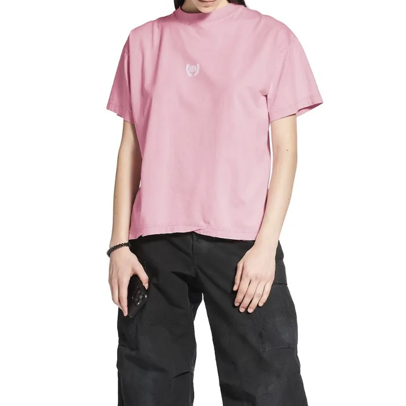 バレンシアガ n級品 Laurel Classic Boxy Tシャツ ドライジャージー 2色 bl0605