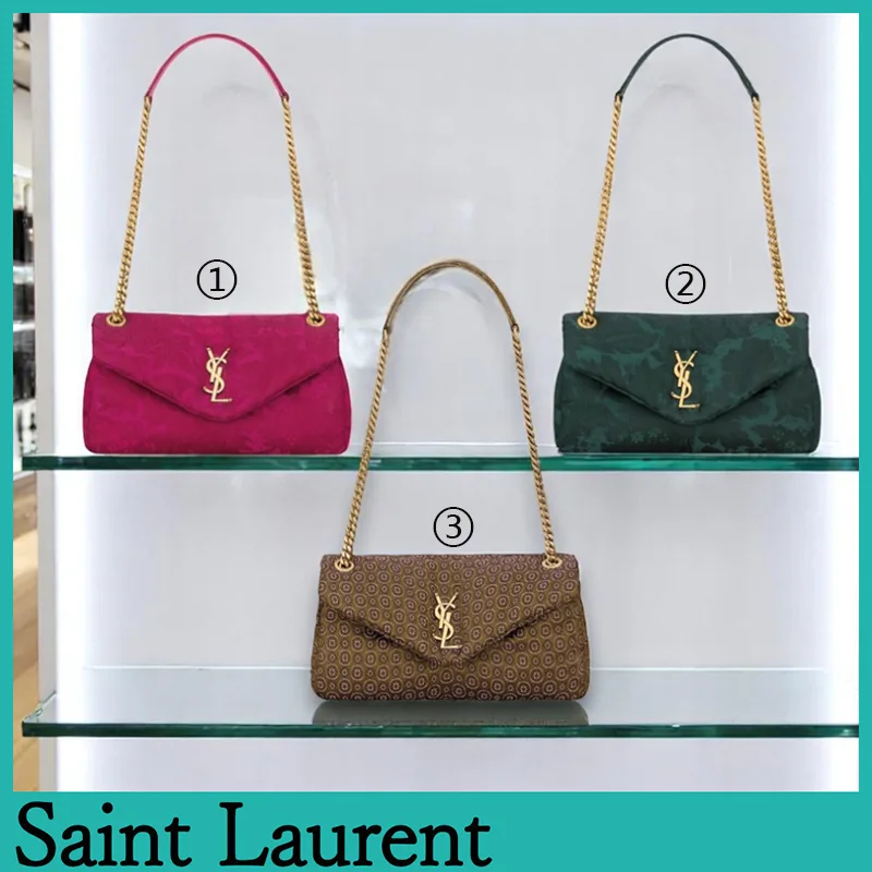 ★サンローラン レプリカ★Calypso スモール ジャカードバッグ 3色 ysl0605
