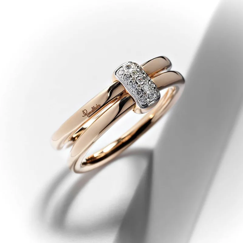 ポメラート スーパーコピー トゥゲザー 18K ダイヤモンドリング po0606