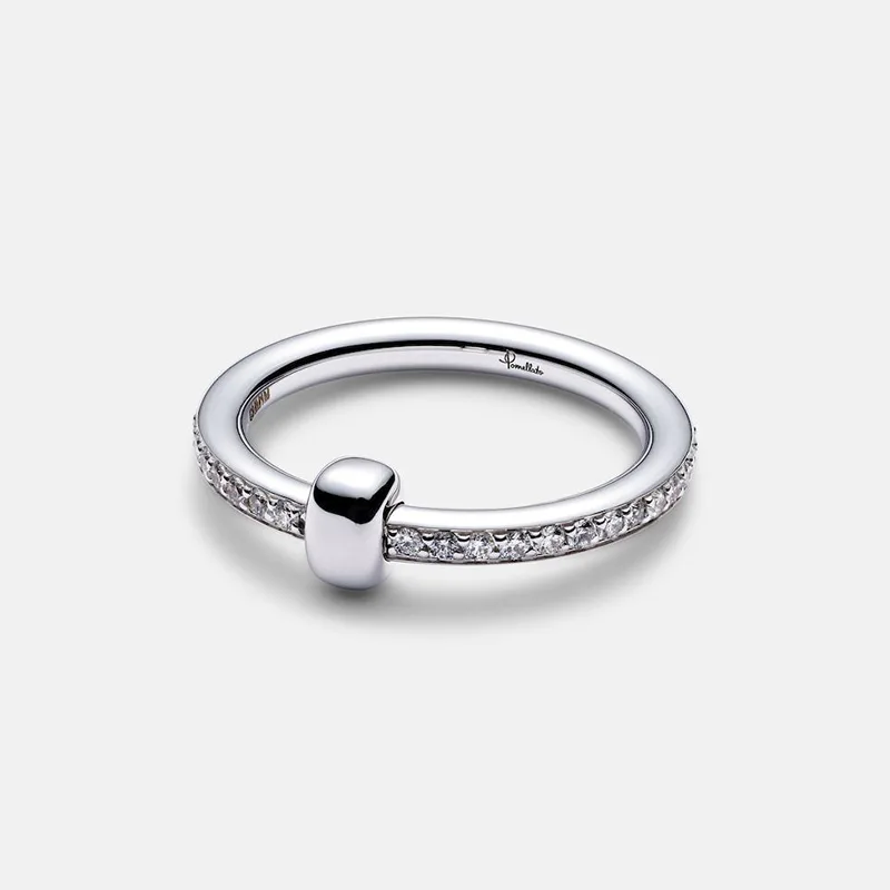 ポメラート コピー トゥゲザー 18K ダイヤモンド付きリング po0610