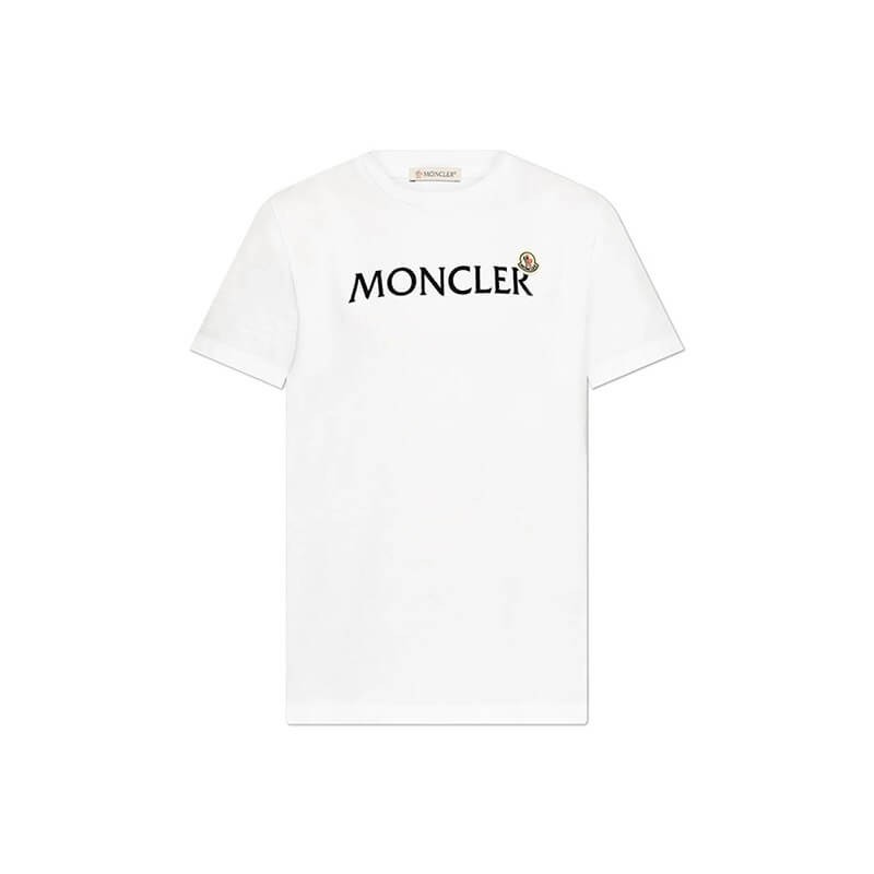 定番★モンクレール ロゴ クルーネック 半袖 Tシャツ 激安 4色 K10918C000758390T001