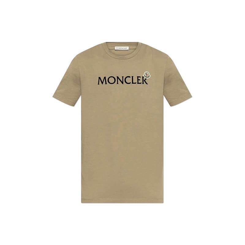 定番★モンクレール ロゴ クルーネック 半袖 Tシャツ 激安 4色 K10918C000758390T001