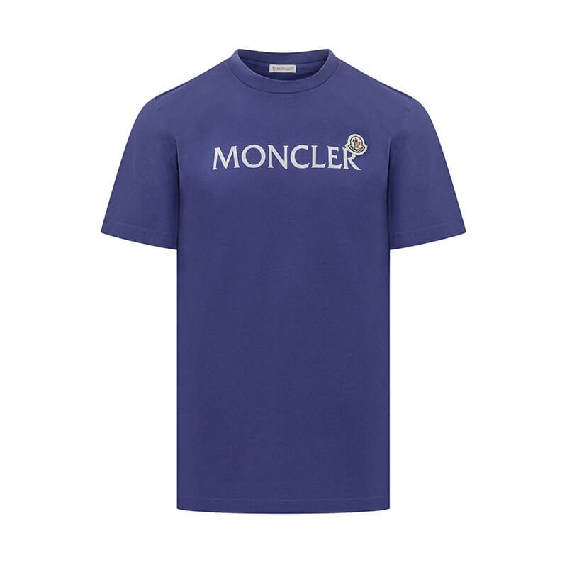 定番★モンクレール ロゴ クルーネック 半袖 Tシャツ 激安 4色 K10918C000758390T001